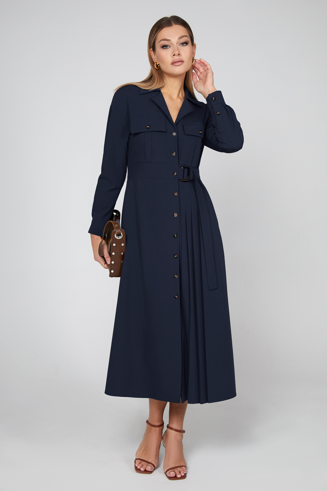 Платье Bazalini 5012 синий