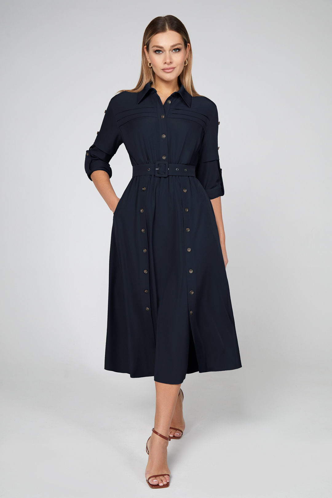 Платье Bazalini 5013 синий