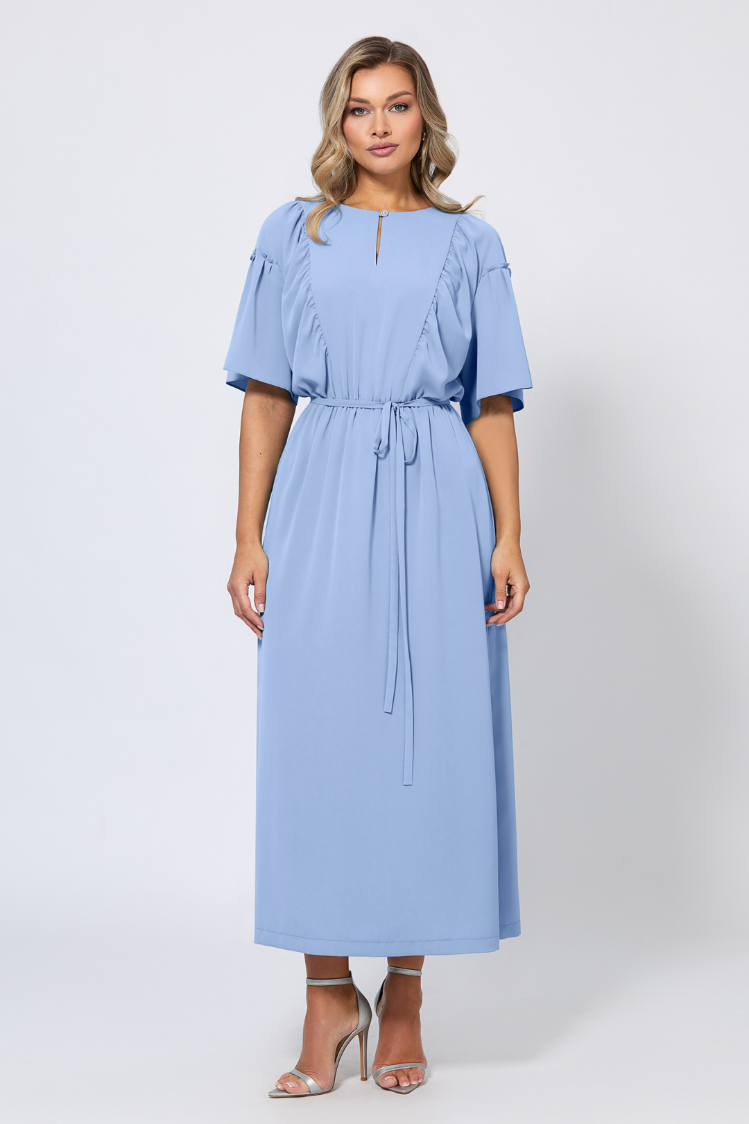 Платье Bazalini 5043 голубой - фото 2