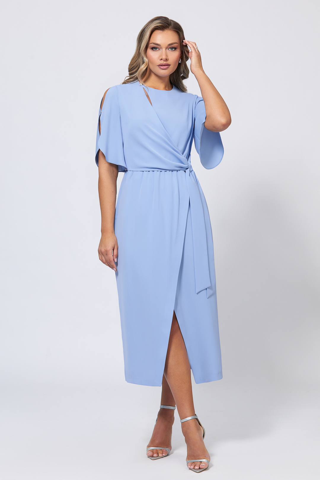 Платье Bazalini 5059 голубой - фото 1