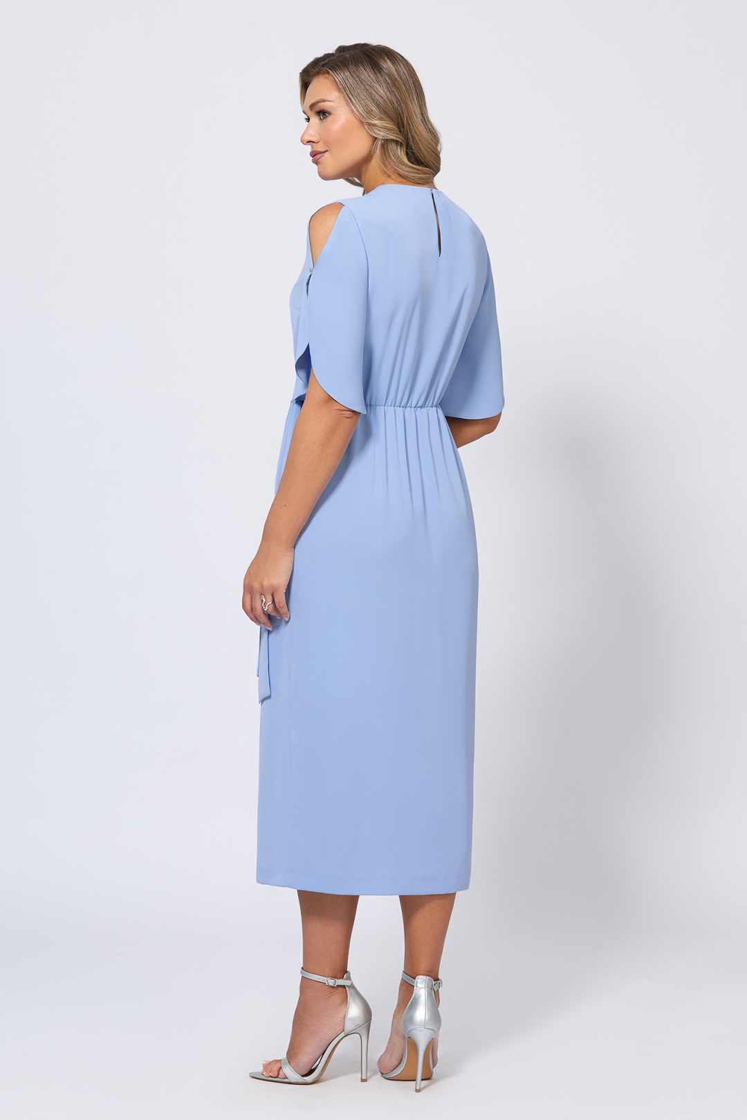 Платье Bazalini 5059 голубой - фото 3