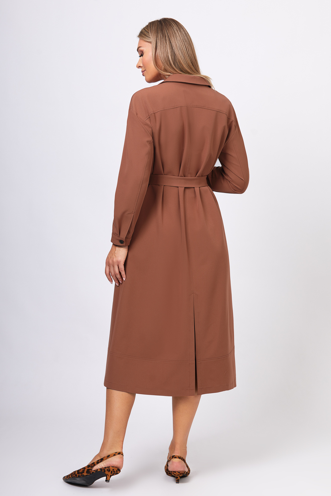 Платье Bazalini 5077 терракотовый