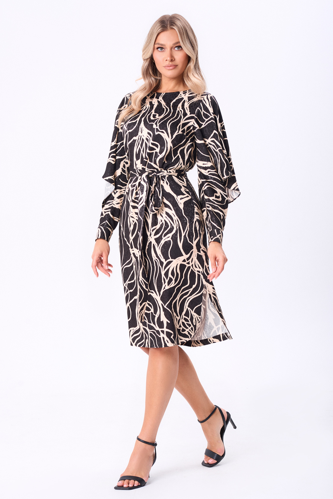 Платье Bazalini 5080 коричневый - фото 1