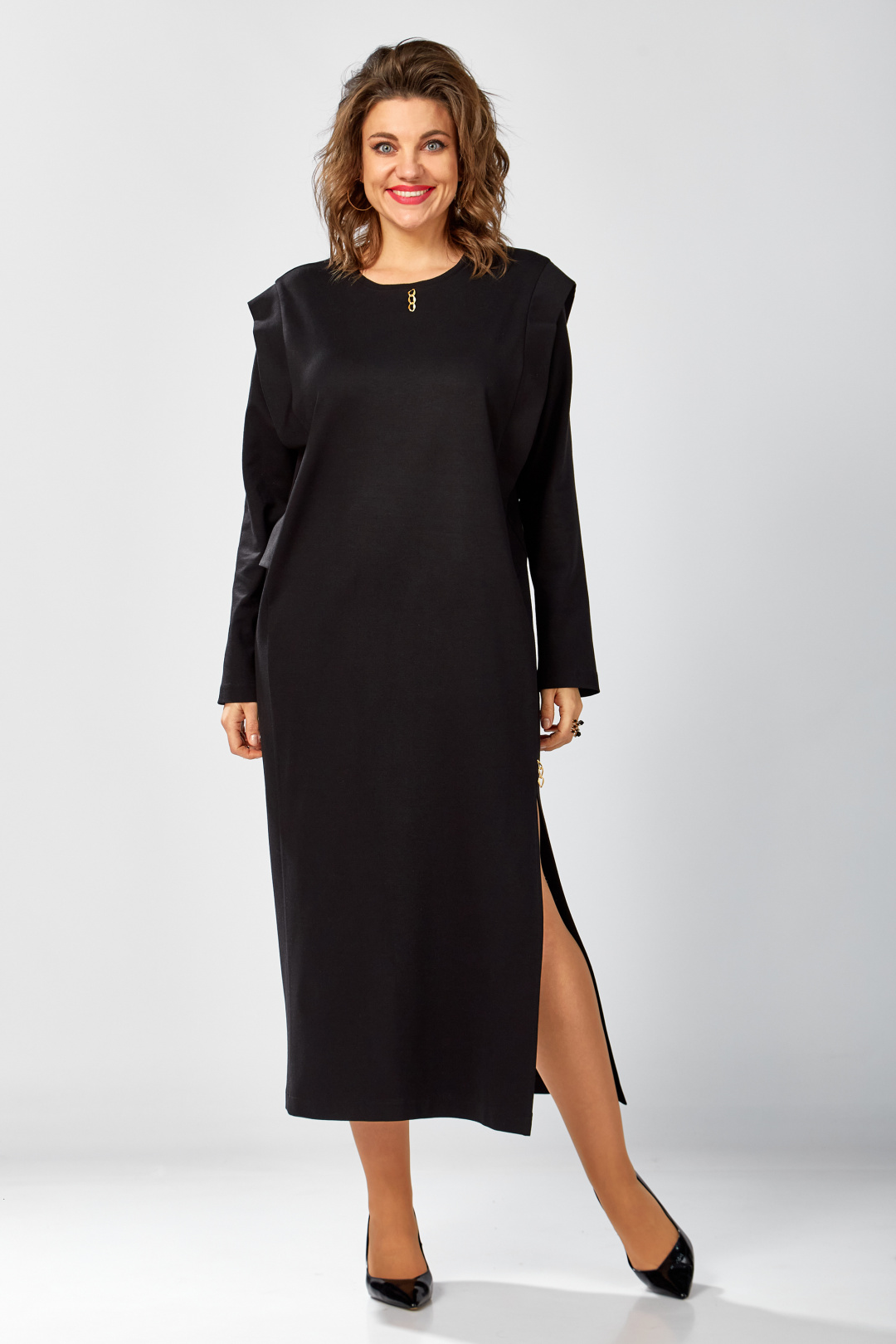 Платье BegiModa 1064 черный - фото 1