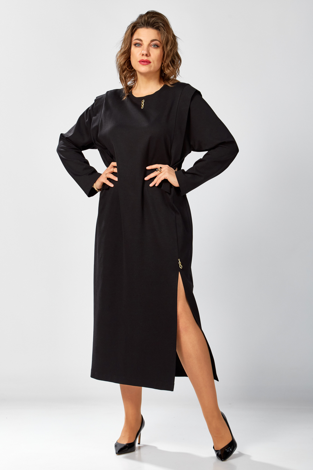 Платье BegiModa 1064 черный