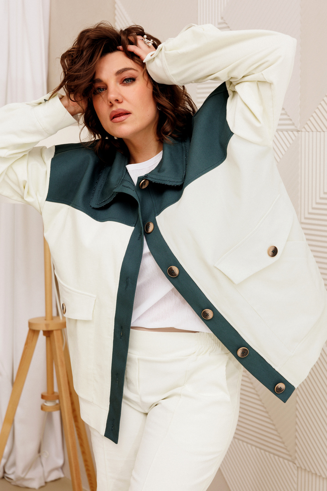 Бомбер BegiModa 2018 молочный