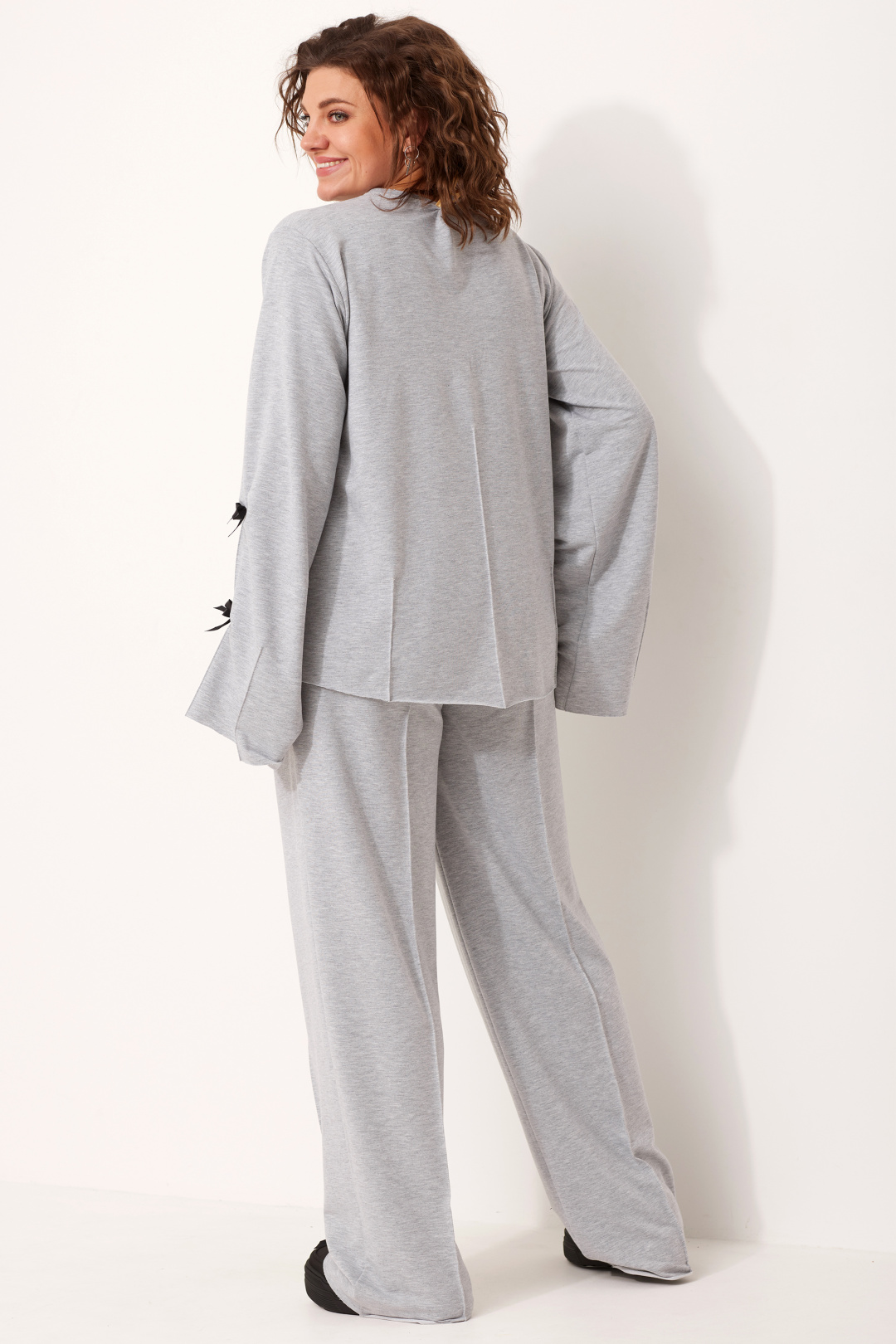 Костюм BegiModa 3076 серый - фото 2