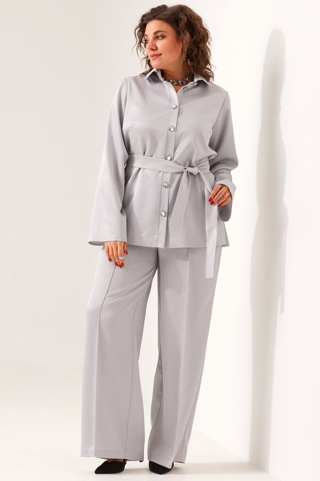 Костюм BegiModa 3081 серебро - фото 1
