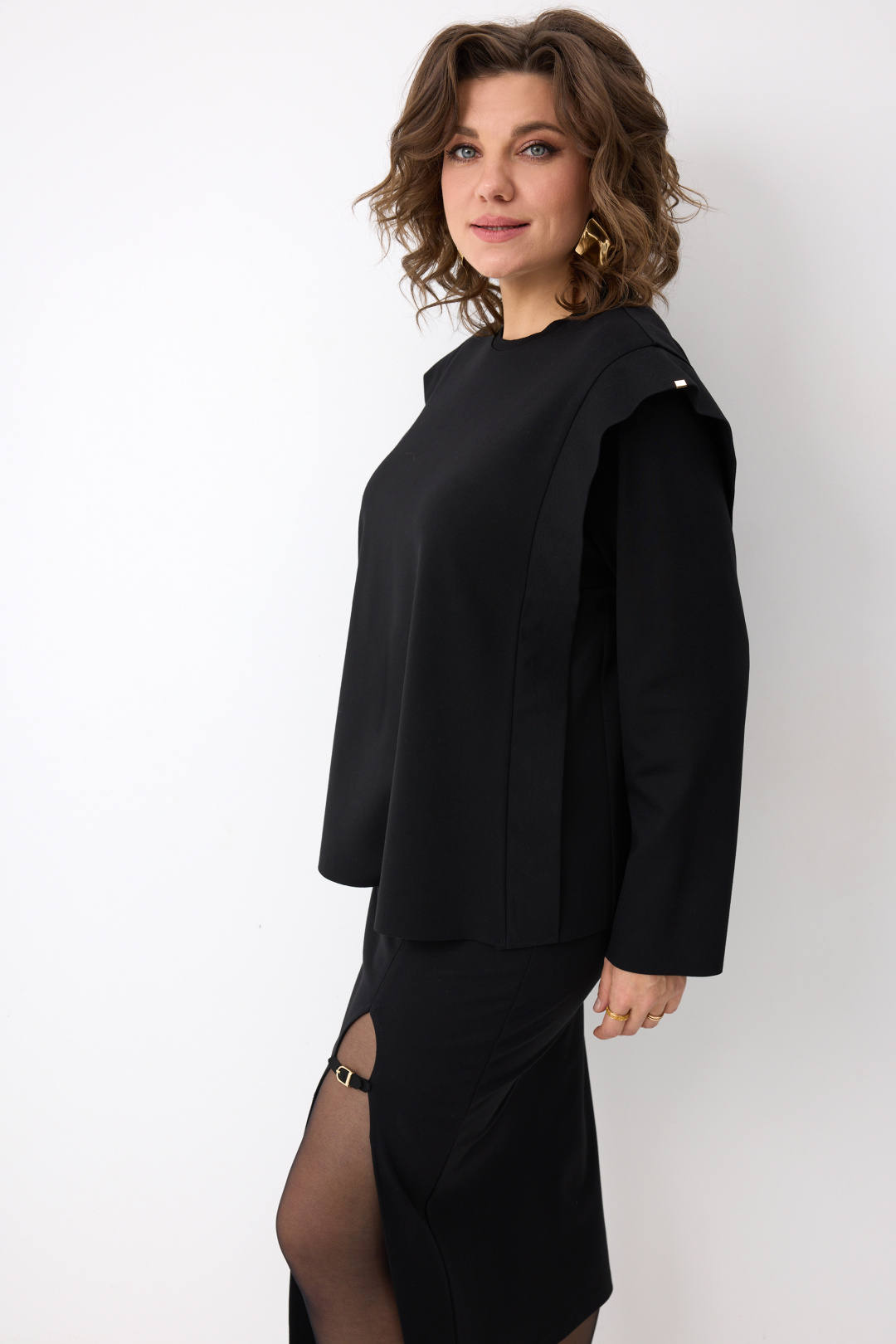 Костюм BegiModa 3101 черный - фото 5