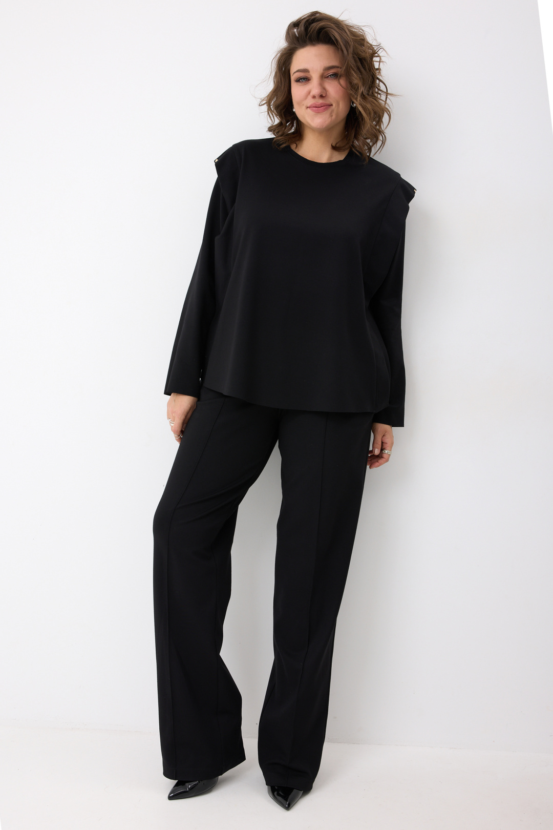 Костюм BegiModa 3104 черный - фото 2