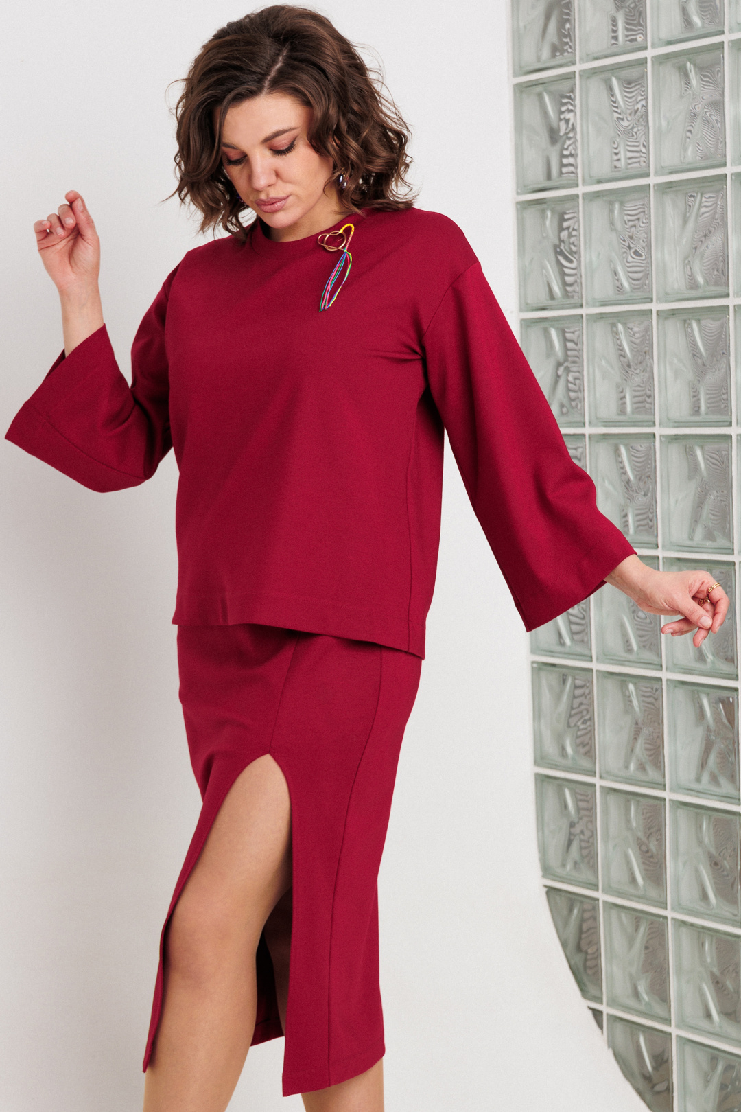 Костюм BegiModa 3105 бордо