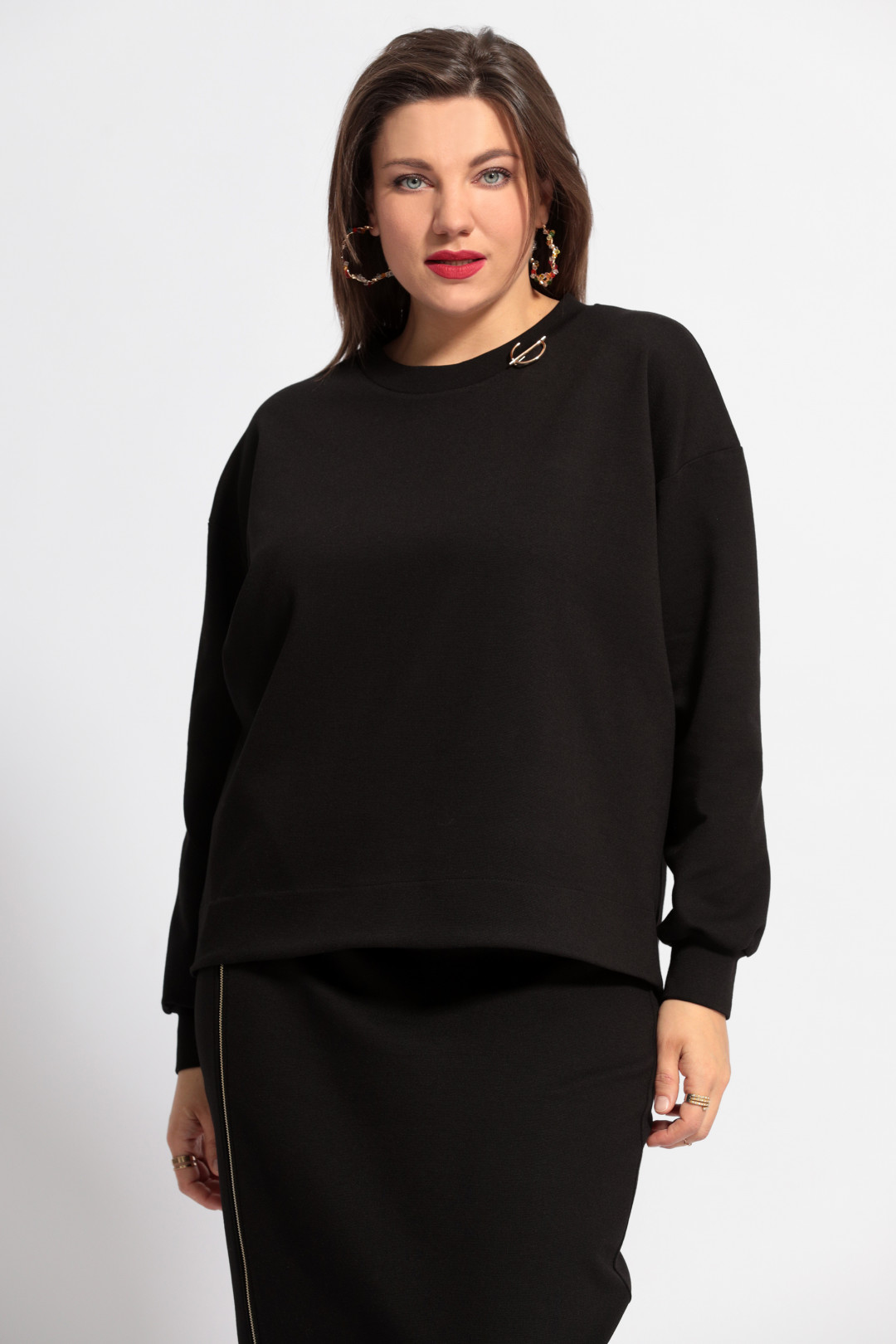 Блузка BegiModa 4068 черный - фото 1