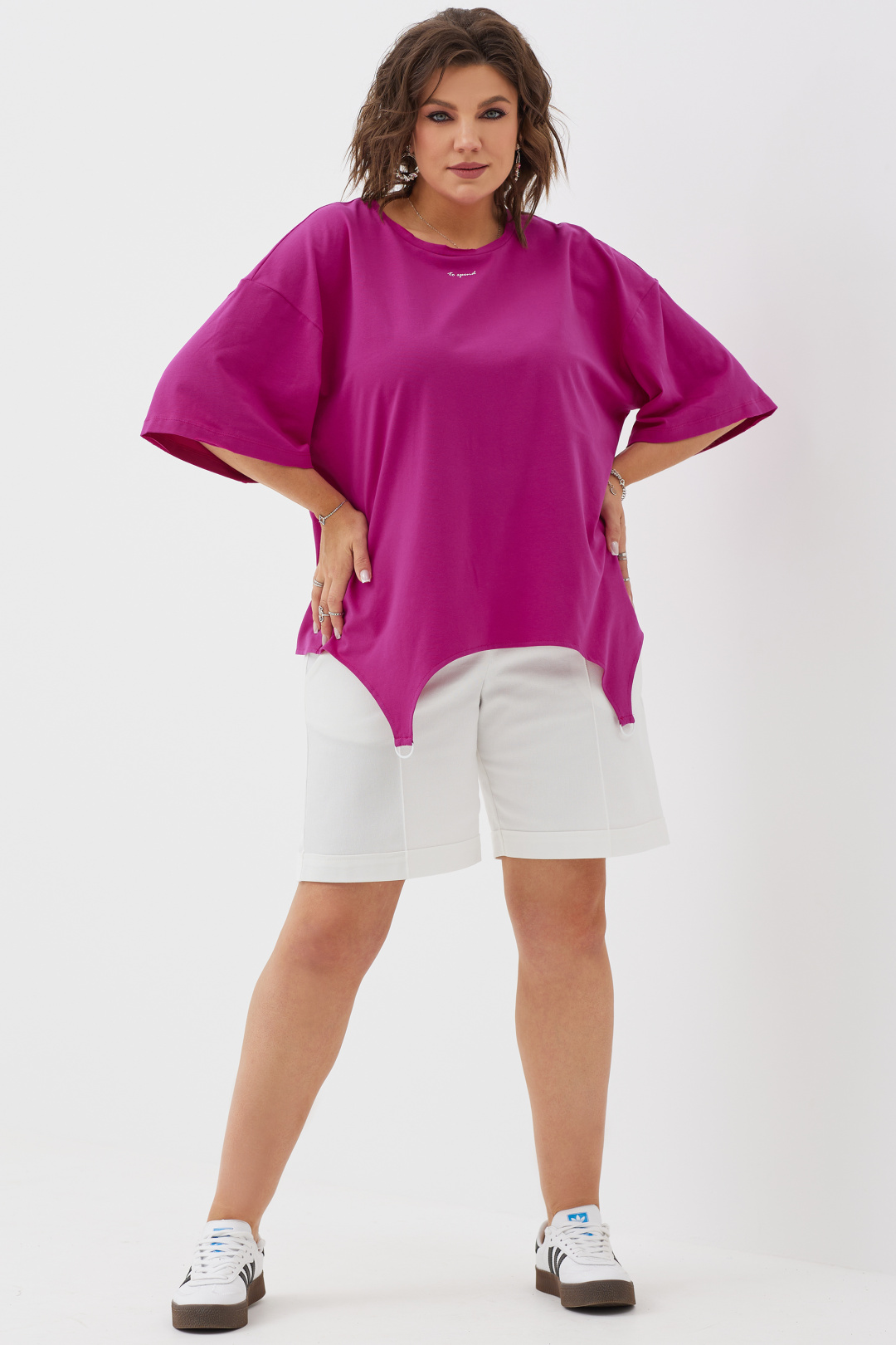 Блузка BegiModa 4093 малиновый - фото 1