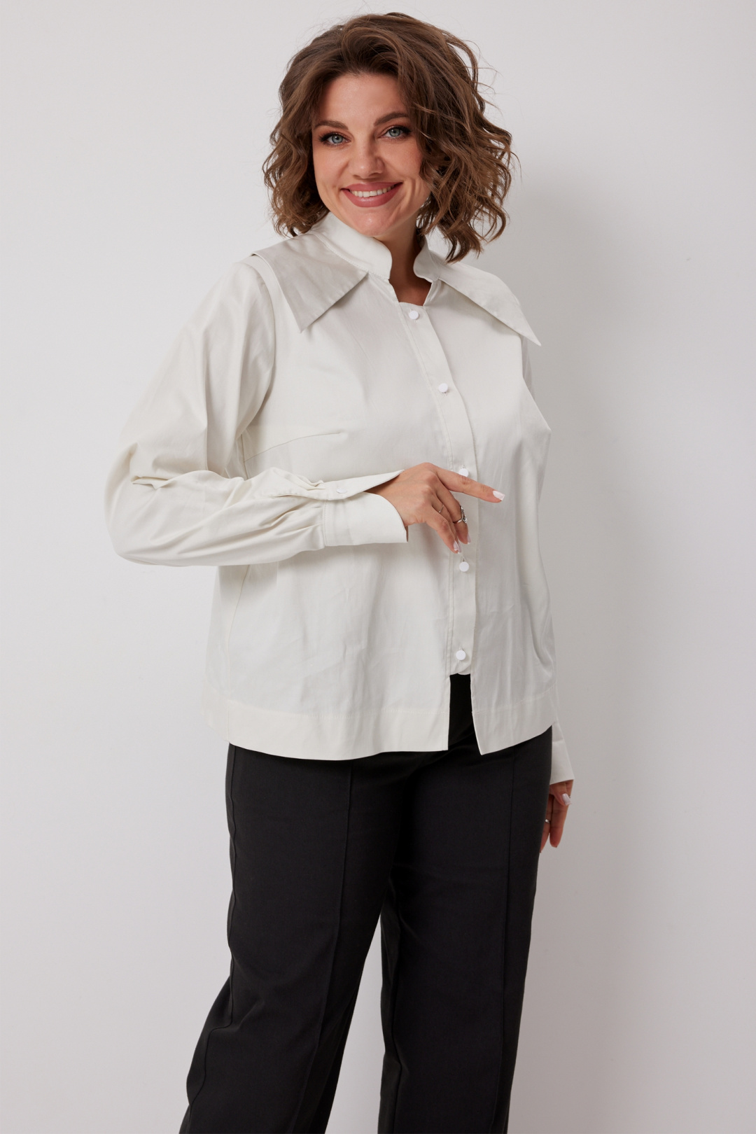 Блузка BegiModa 4135 сливочный