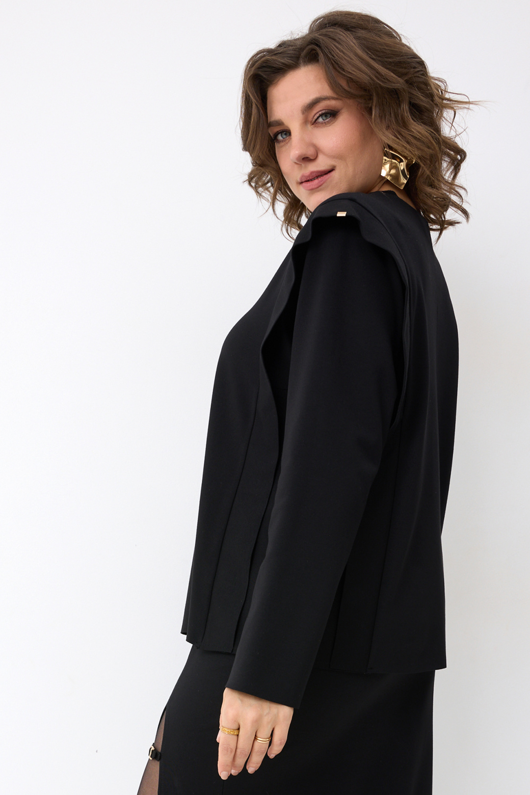 Джемпер BegiModa 4150 черный - фото 4