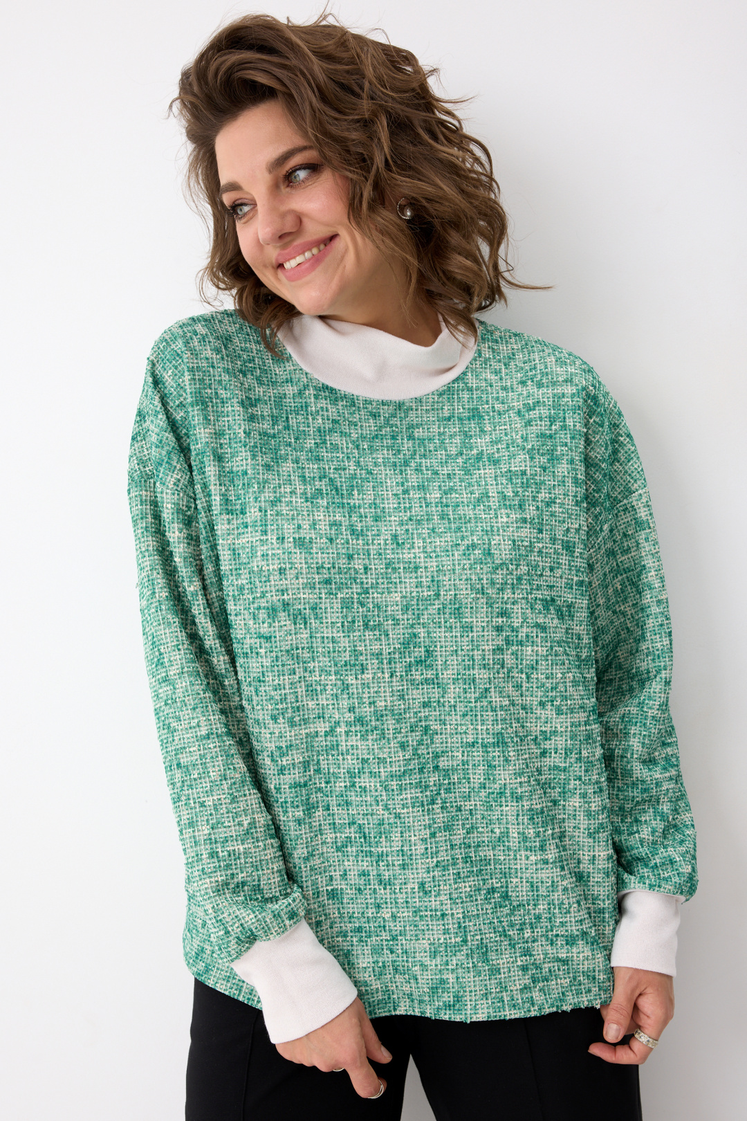 Джемпер BegiModa 4151 малахит