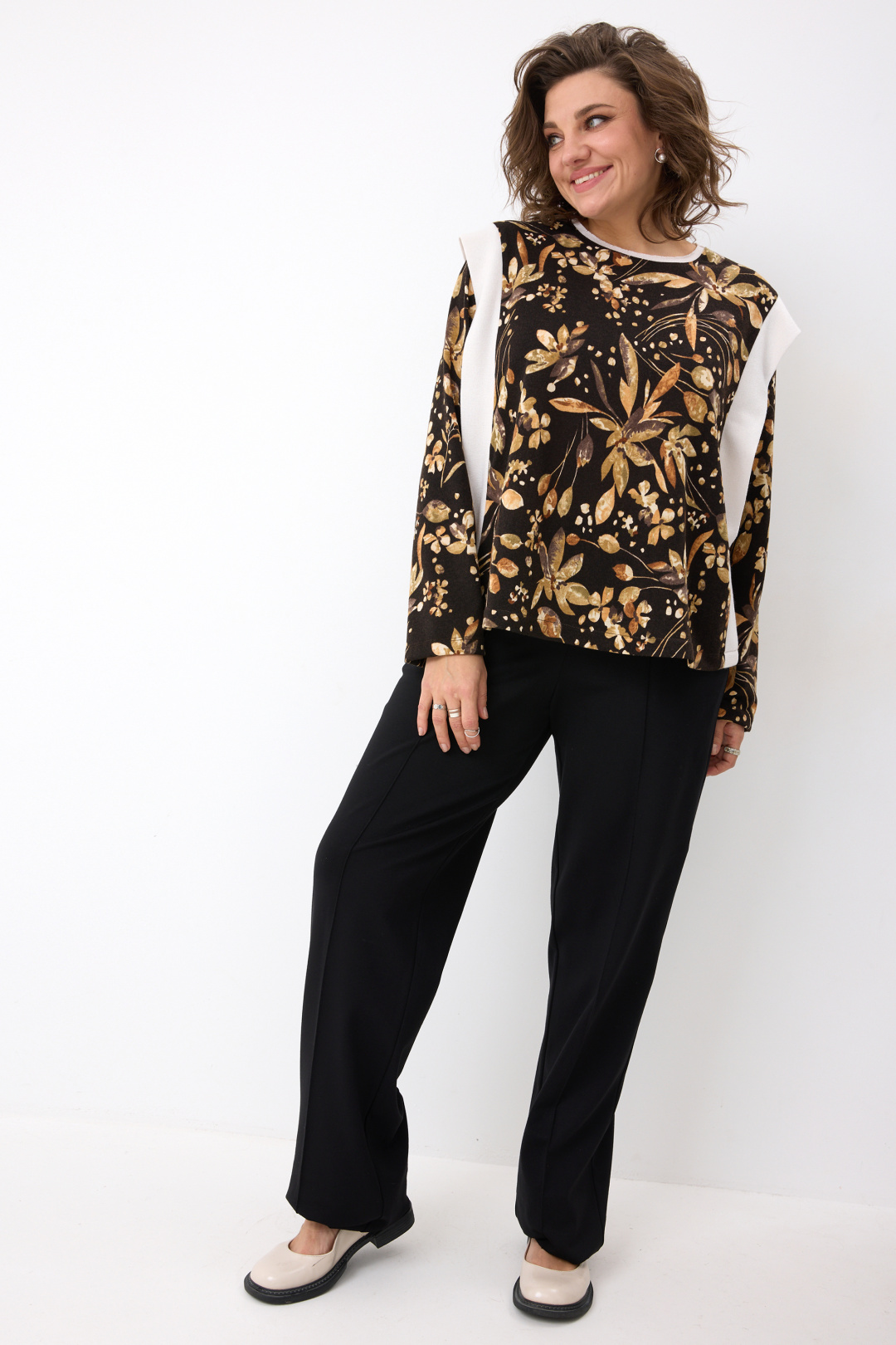 Джемпер BegiModa 4152 листопад - фото 3