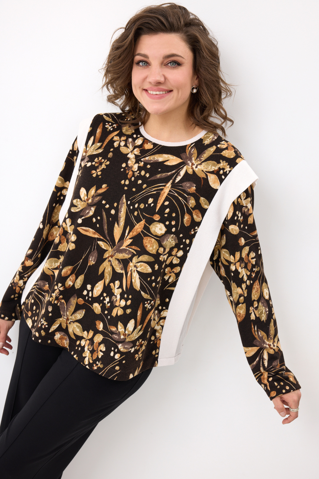 Джемпер BegiModa 4152 листопад - фото 4