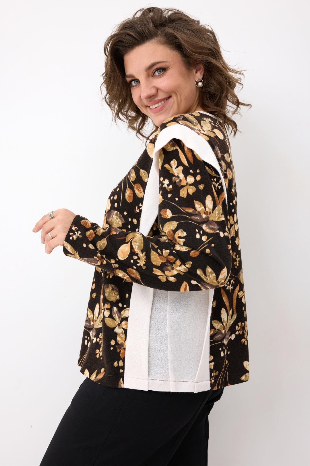 Джемпер BegiModa 4152 листопад - фото 5