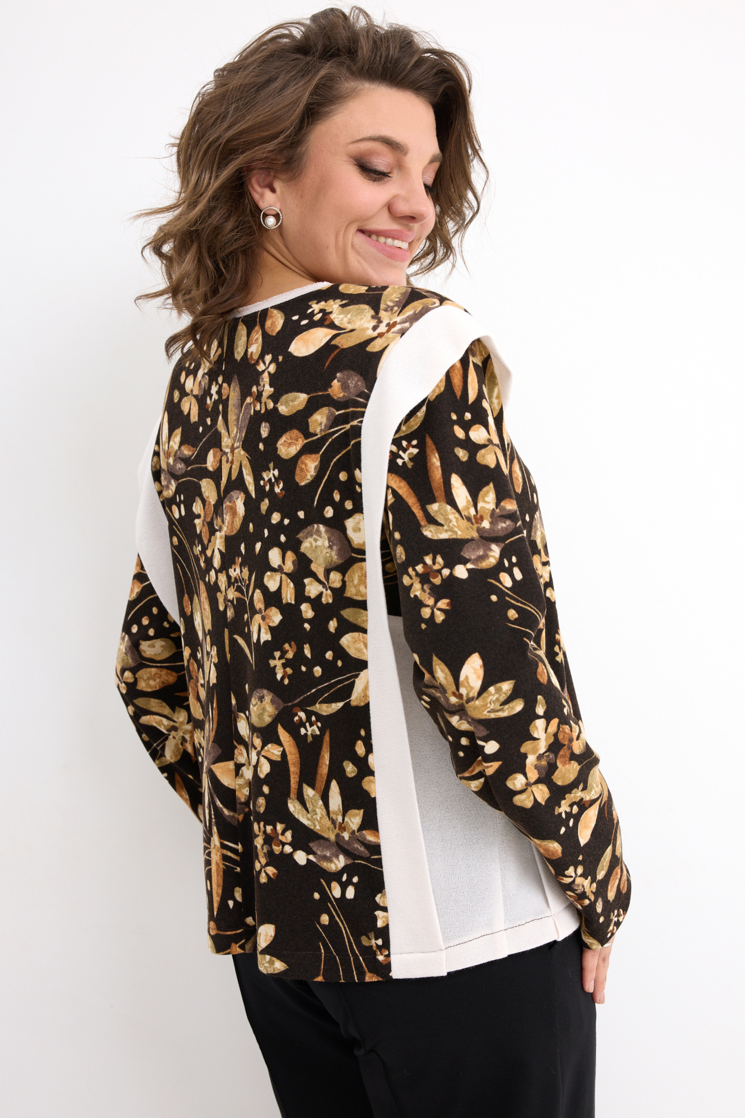 Джемпер BegiModa 4152 листопад - фото 6