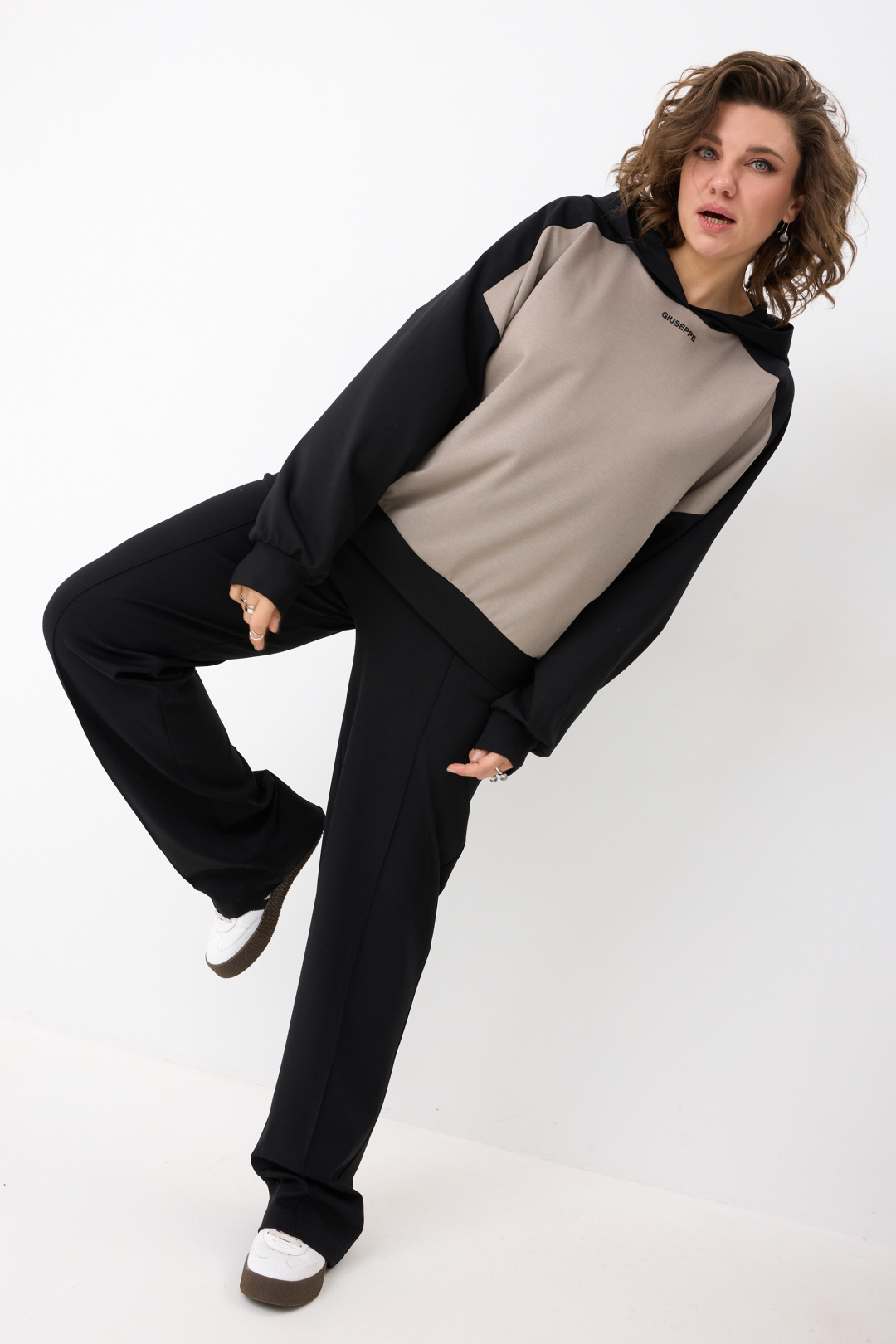 Джемпер BegiModa 4157 чёрный кварц - фото 1