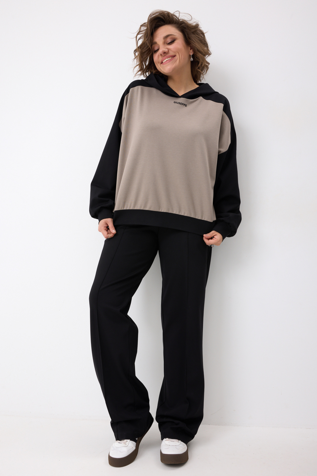 Джемпер BegiModa 4157 чёрный кварц - фото 3