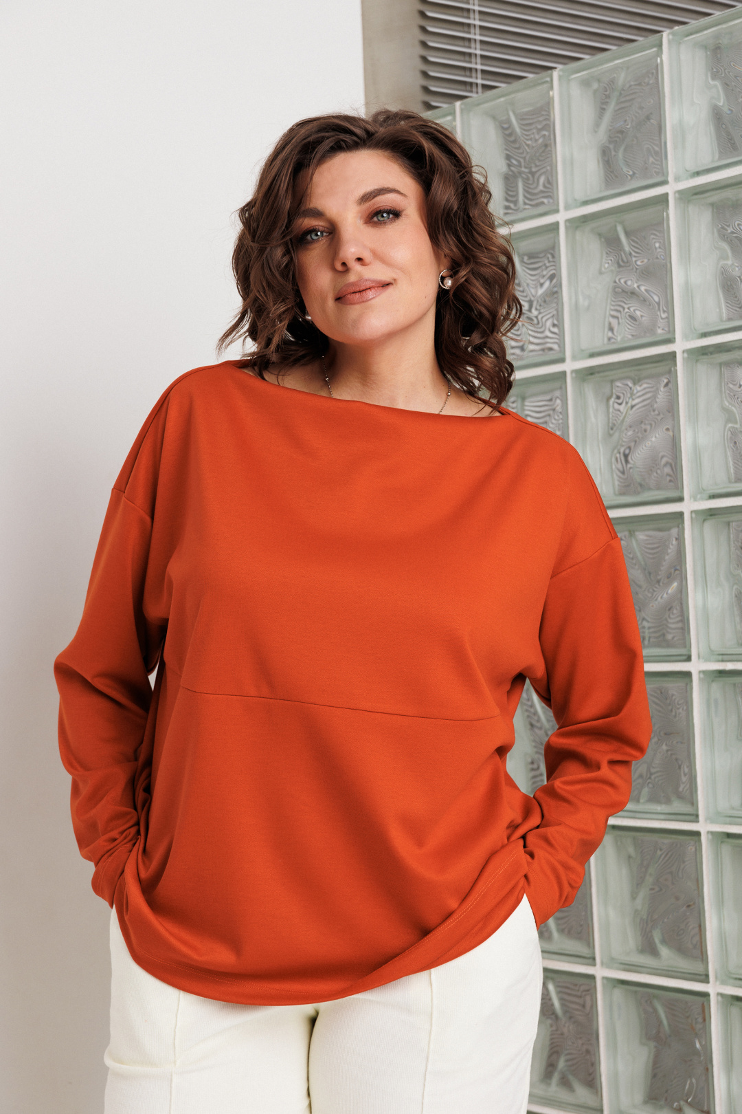 Джемпер BegiModa 4158 оранж