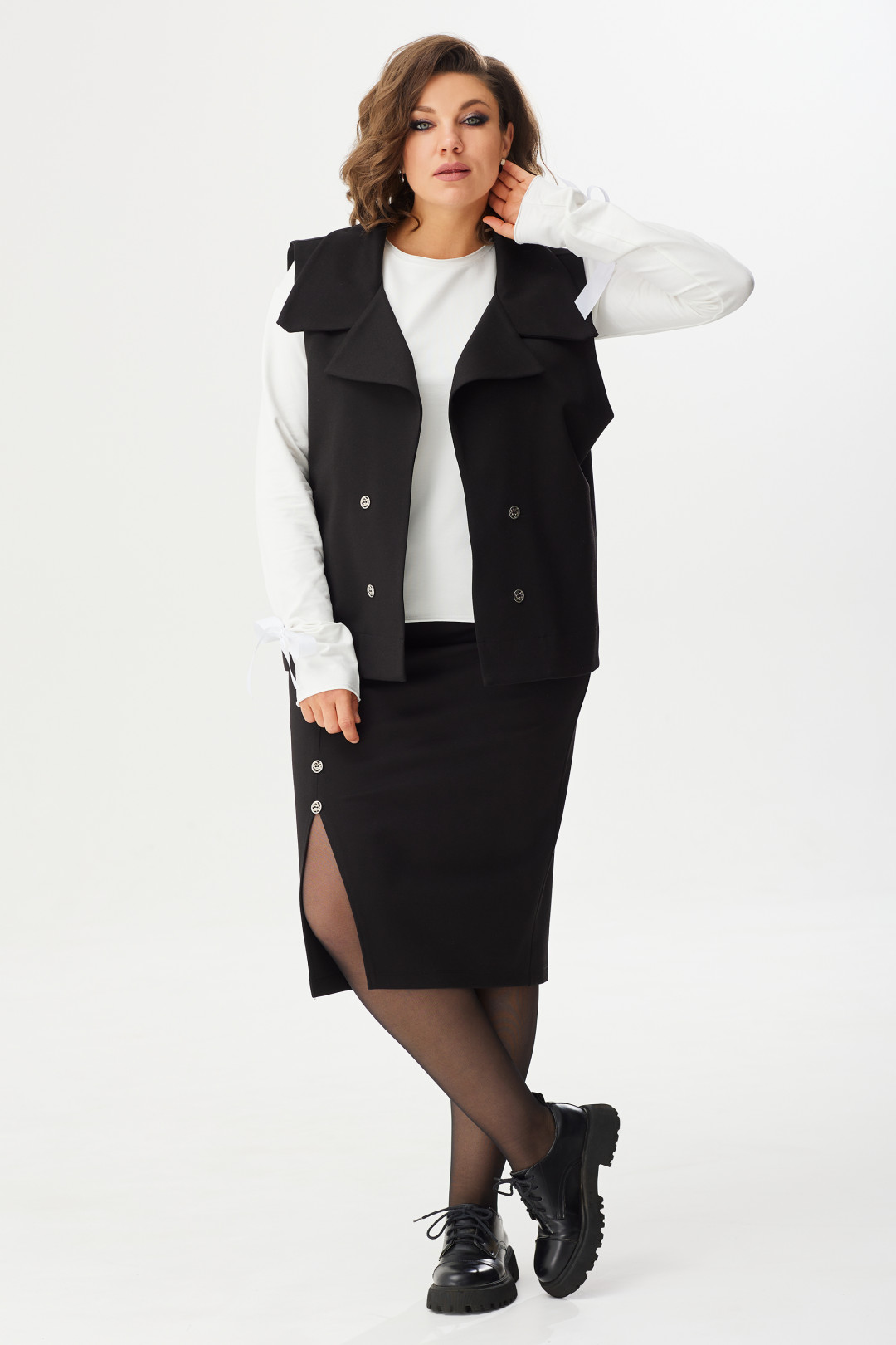 Юбка BegiModa 5010 черный - фото 1