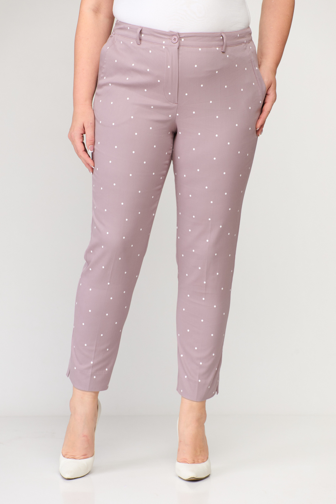 Костюм БелЭльСтиль 203+586 темная пудра - фото 3