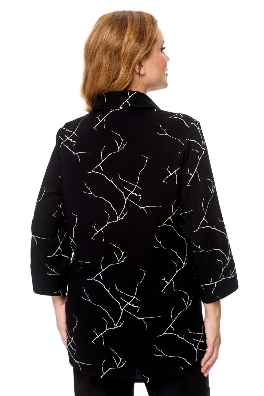 Блузка БелЭльСтиль 408 черный - фото 6
