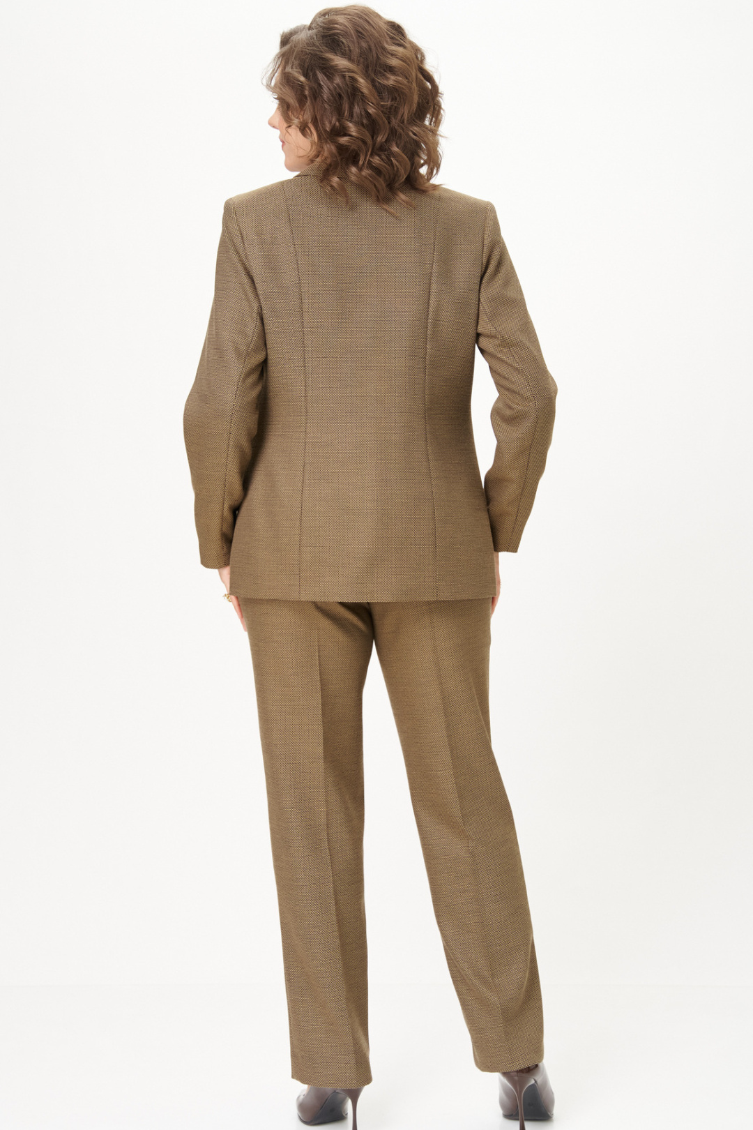 Костюм БелЭльСтиль 412+609 горчица соты