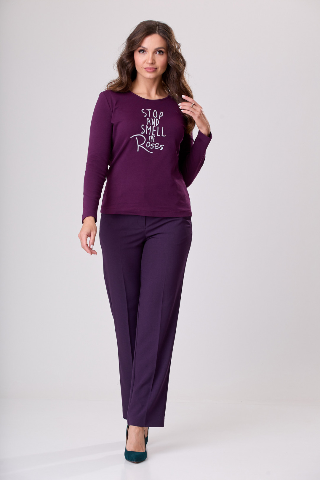 Блузка БелЭльСтиль 484 фуксия