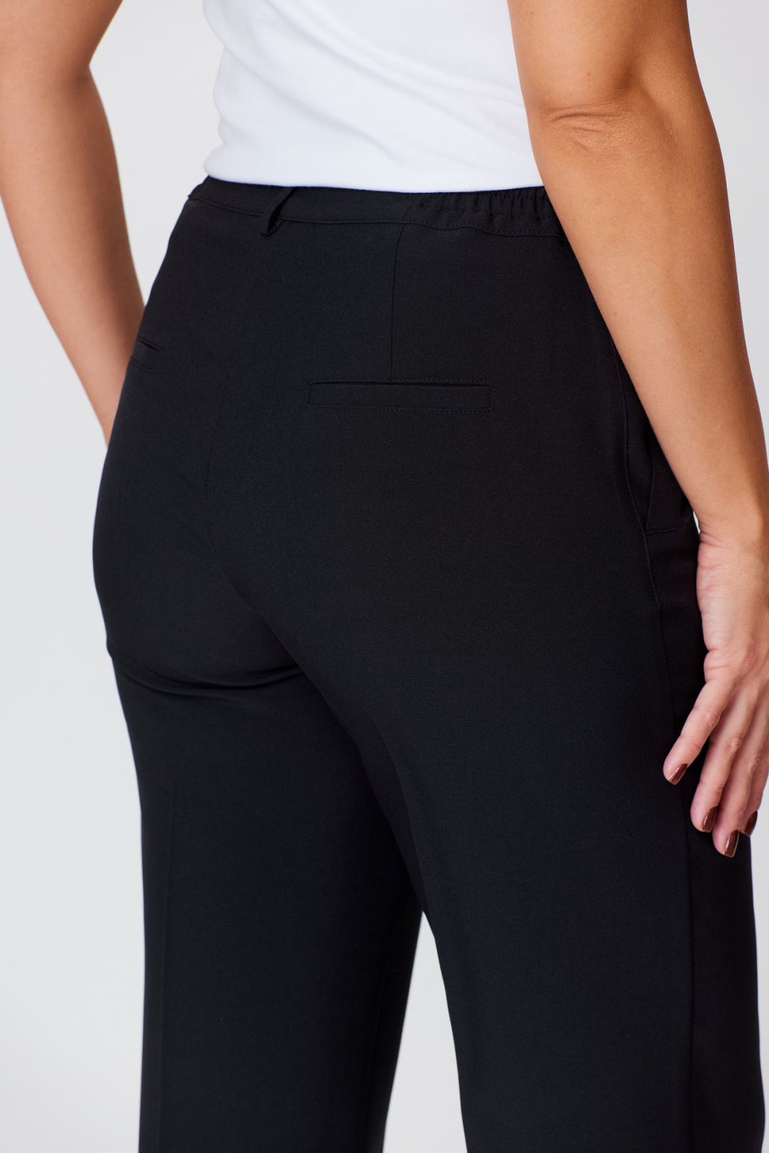 Брюки БелЭльСтиль 596 черный однотон - фото 5
