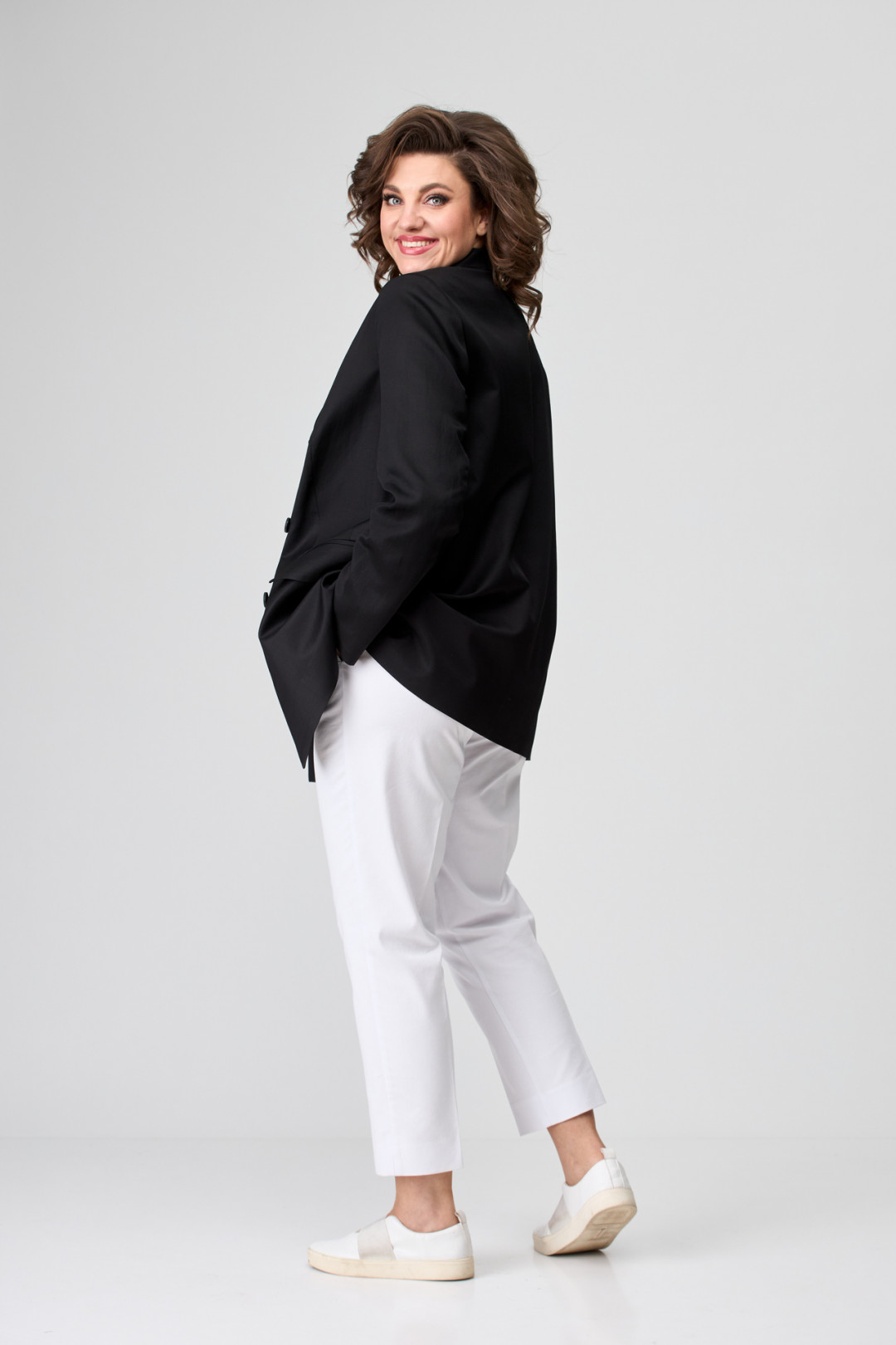 Жакет БелЭльСтиль 848 черный - фото 5