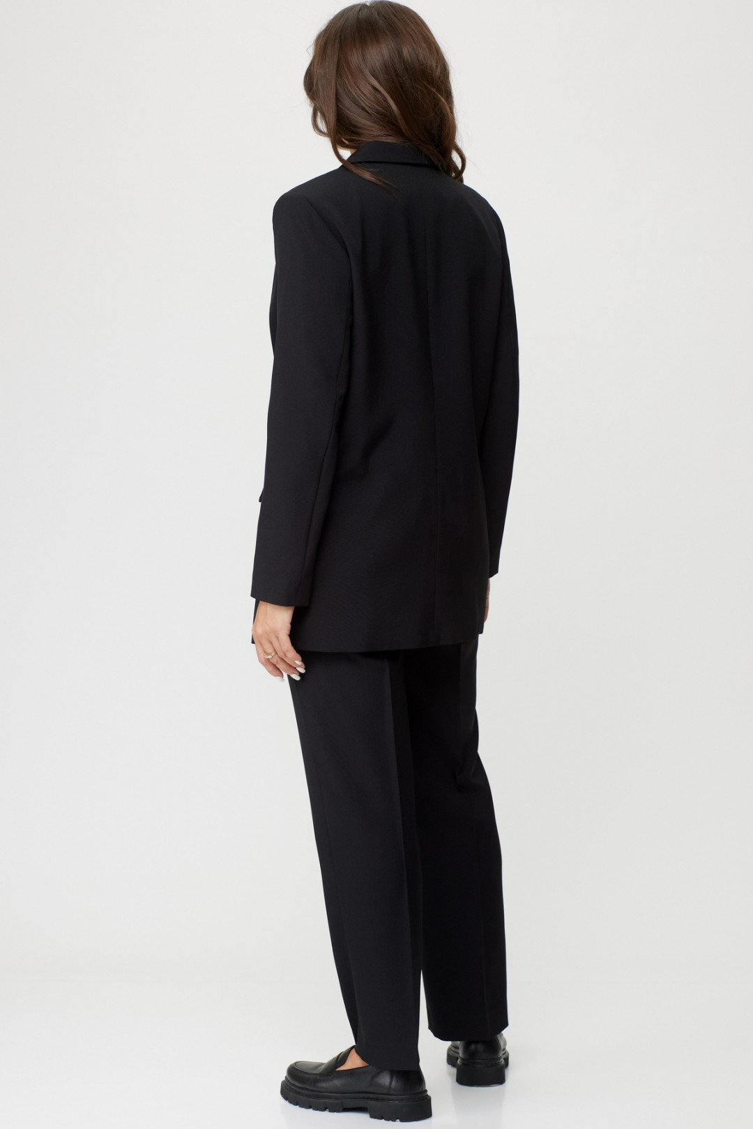 Жакет БелЭльСтиль 848 черный однотон - фото 6