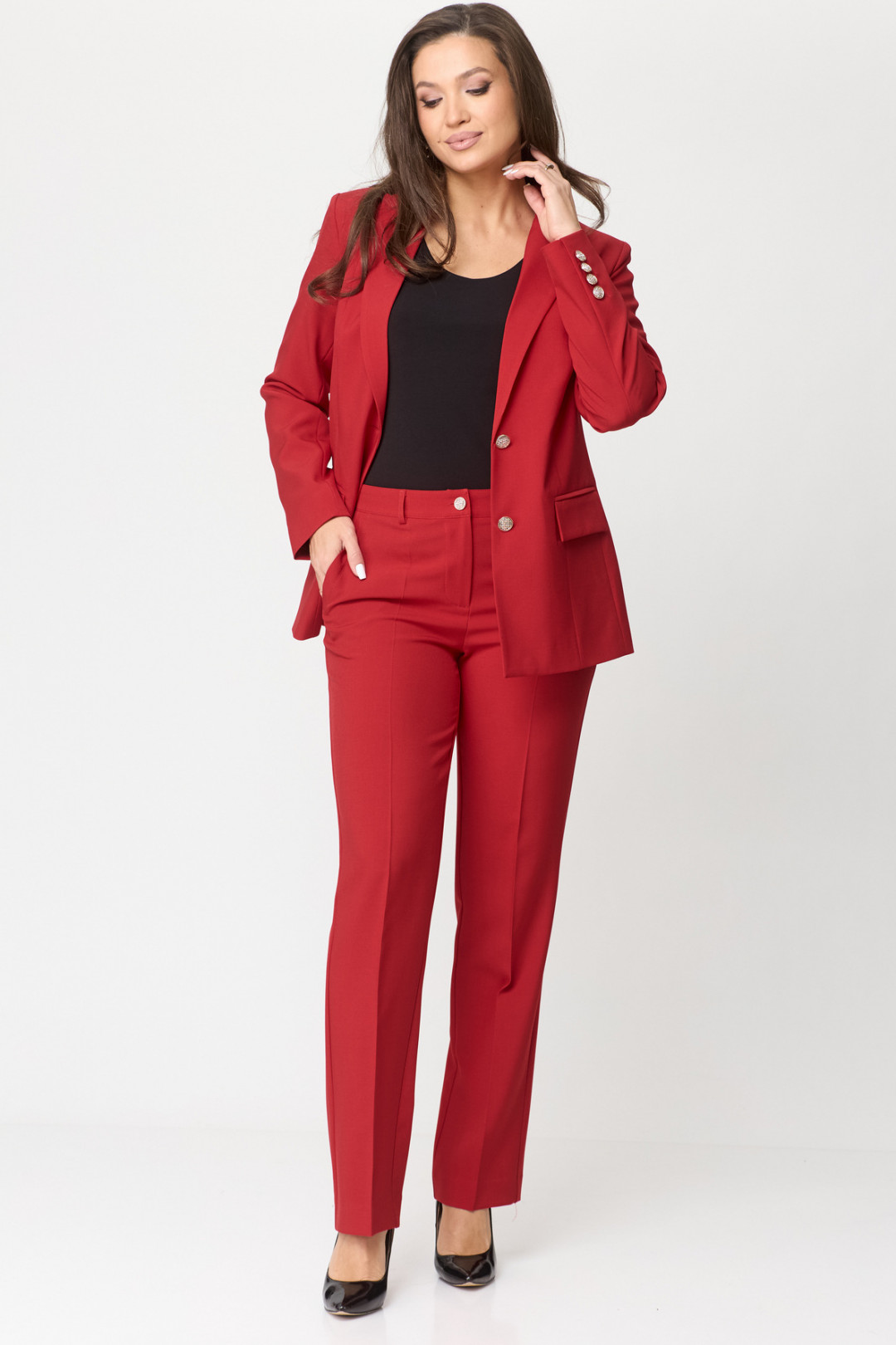 Костюм БелЭльСтиль 866+596 красный