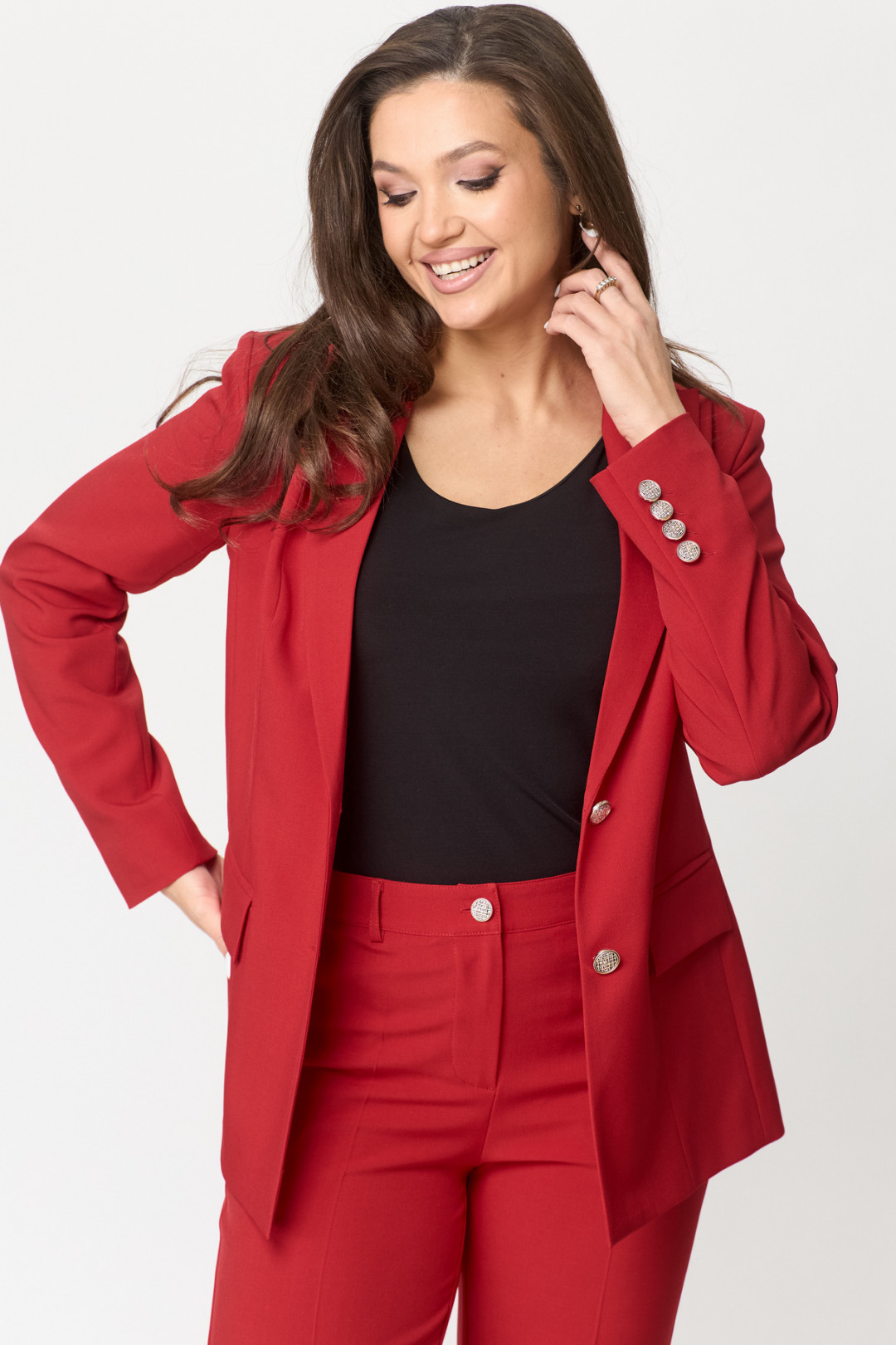 Костюм БелЭльСтиль 866+596 красный