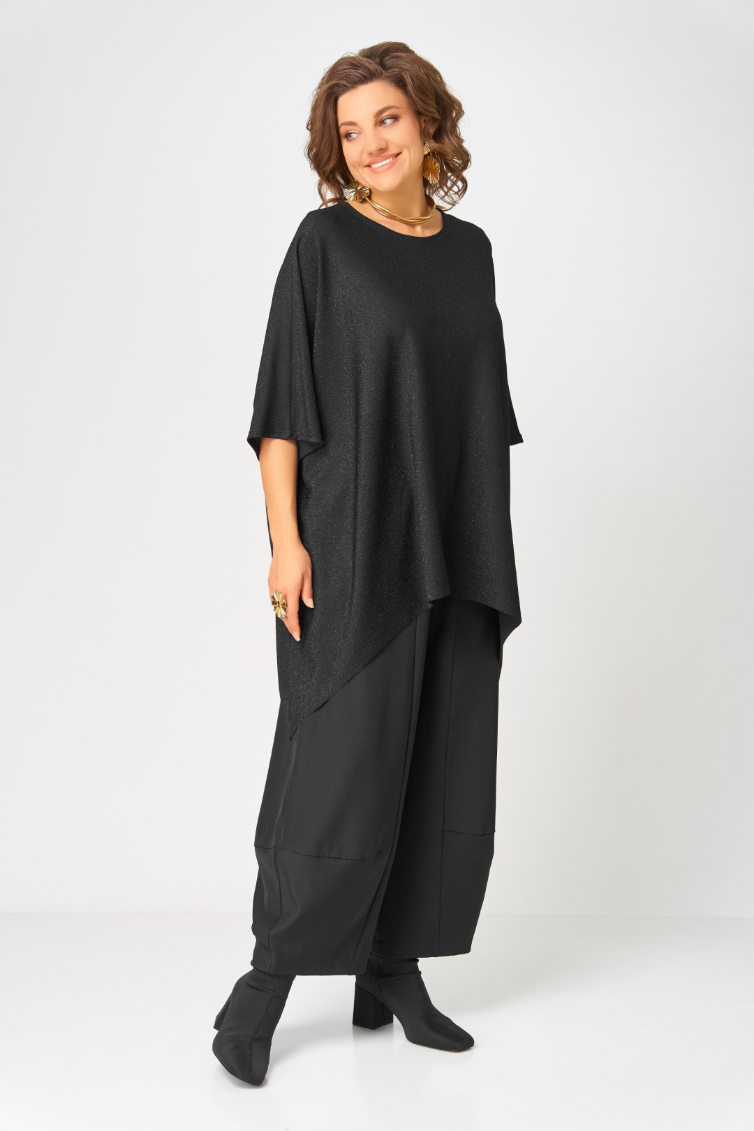 Джемпер BLISS 0301 черный - фото 3