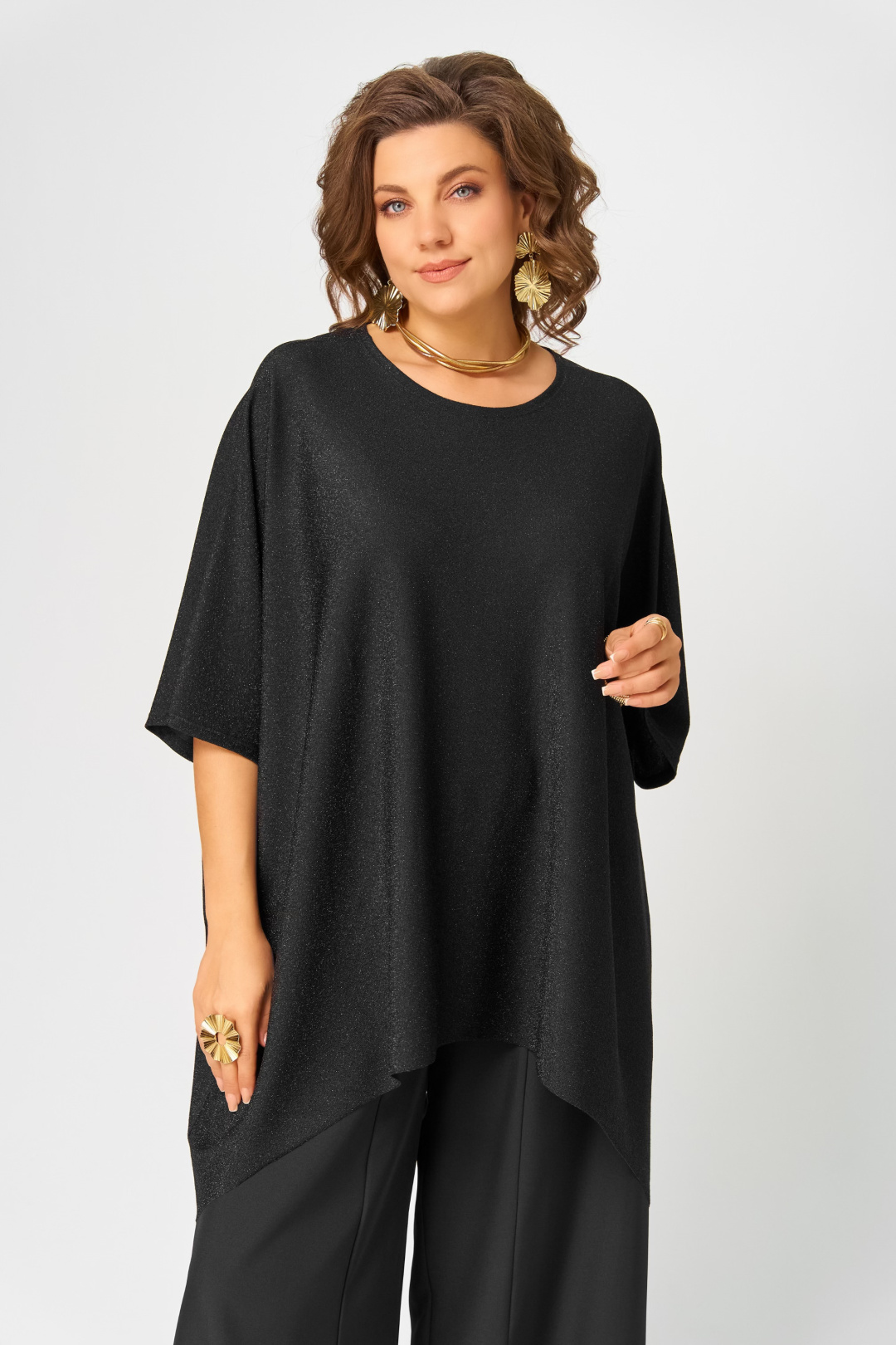 Джемпер BLISS 0301 черный - фото 5