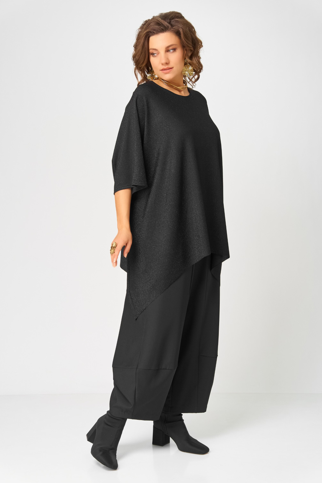 Джемпер BLISS 0301 черный - фото 6