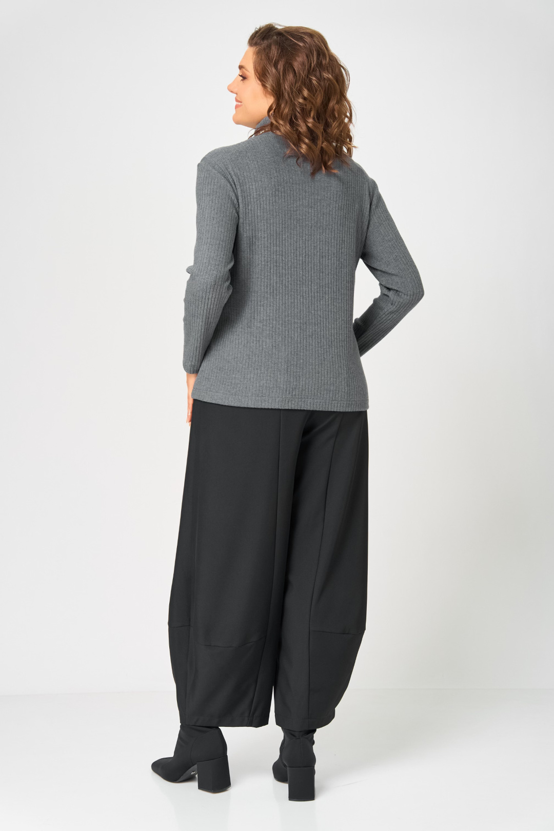 Джемпер BLISS 08043 серый - фото 4
