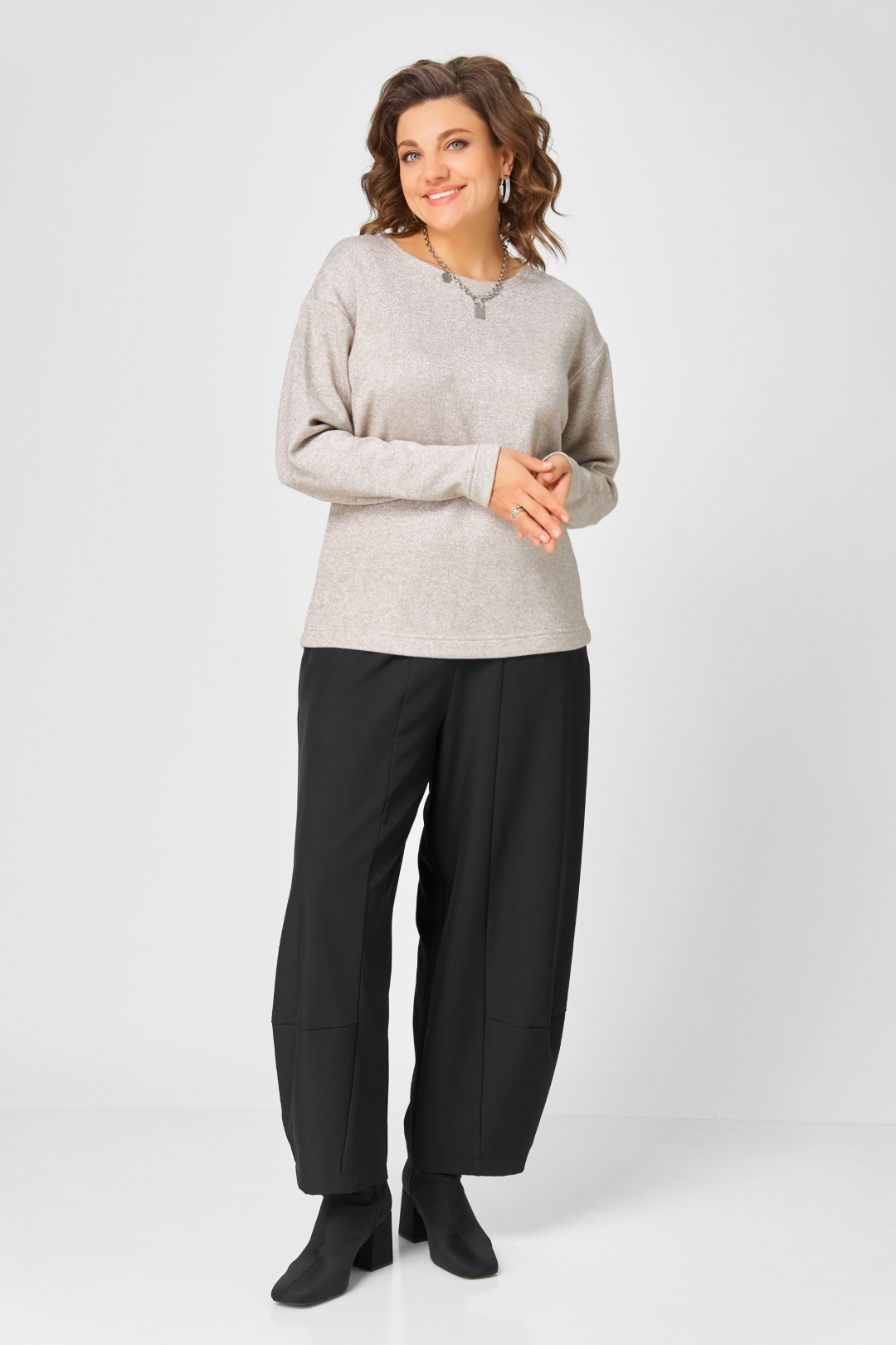 Джемпер BLISS 08378 бежевый - фото 1