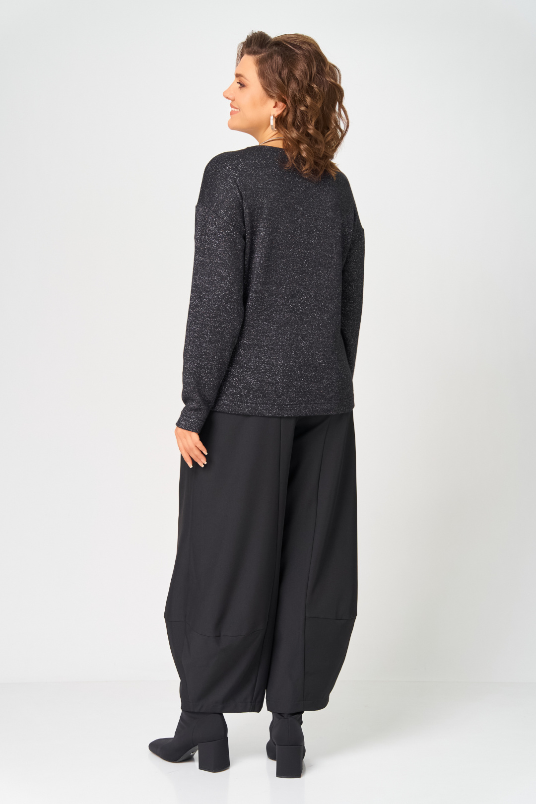 Джемпер BLISS 08378 черный - фото 2