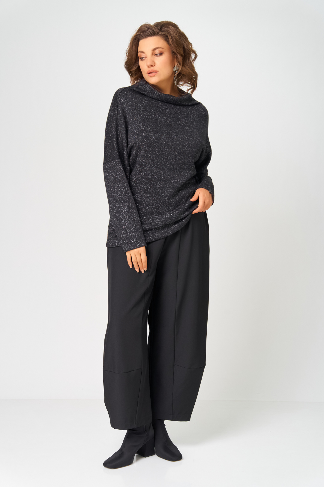 Джемпер BLISS 0858 черный - фото 2