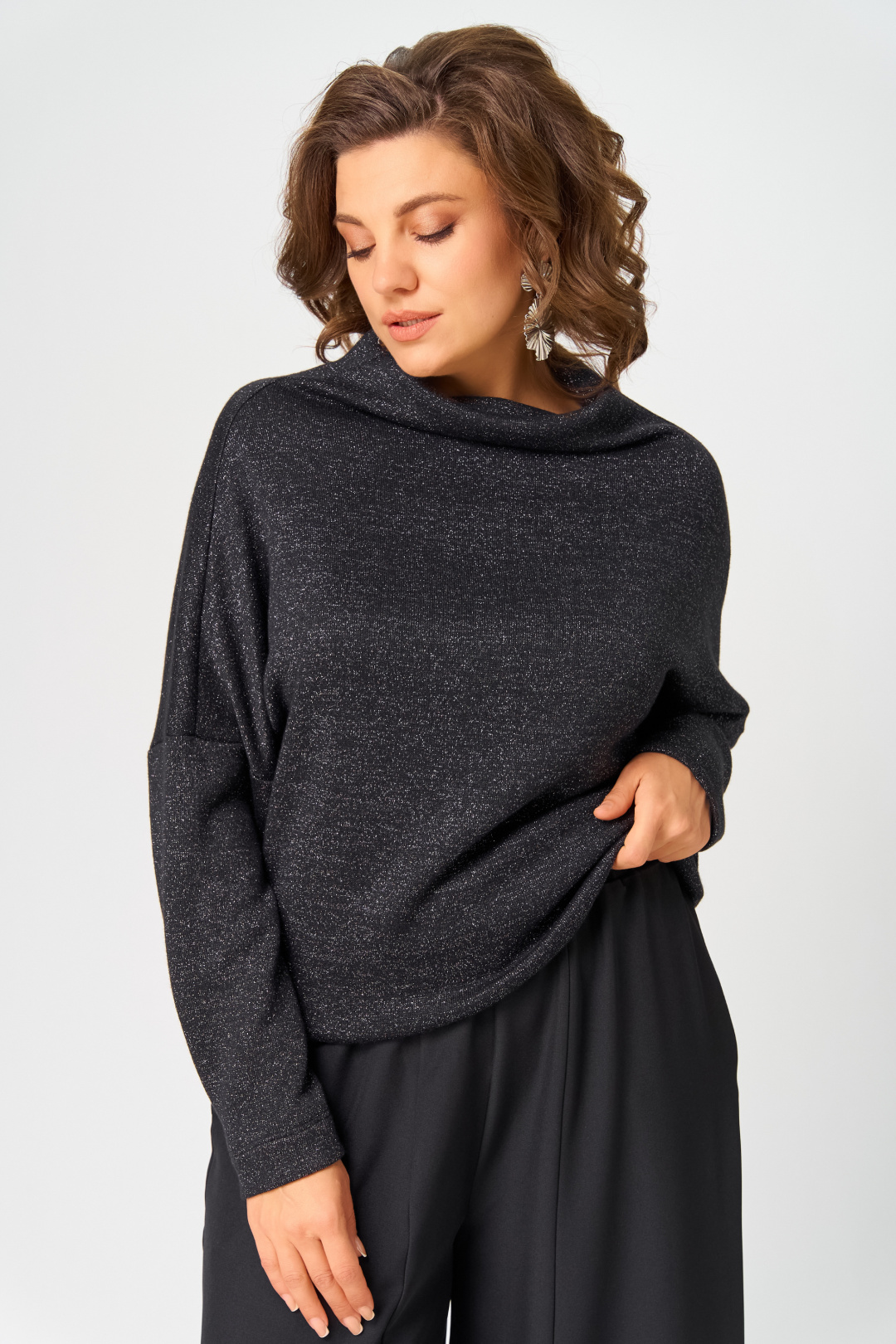 Джемпер BLISS 0858 черный - фото 3