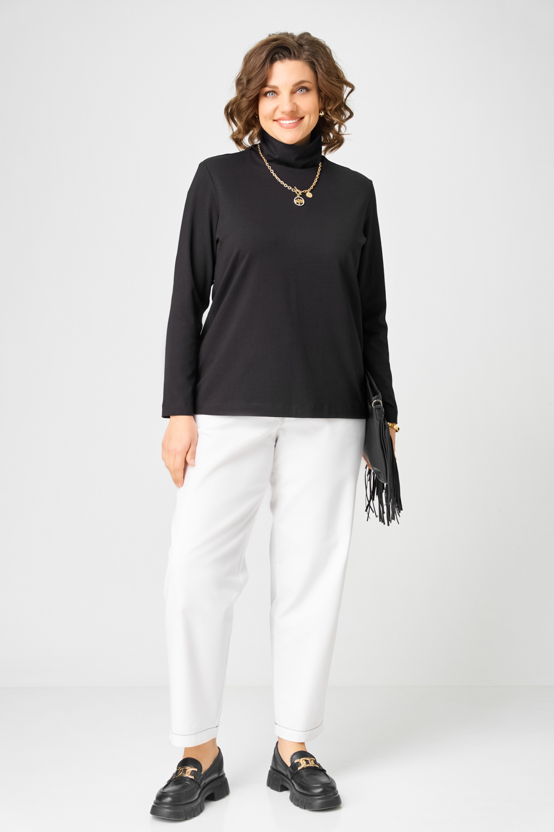 Джемпер BLISS 09044 черный - фото 2