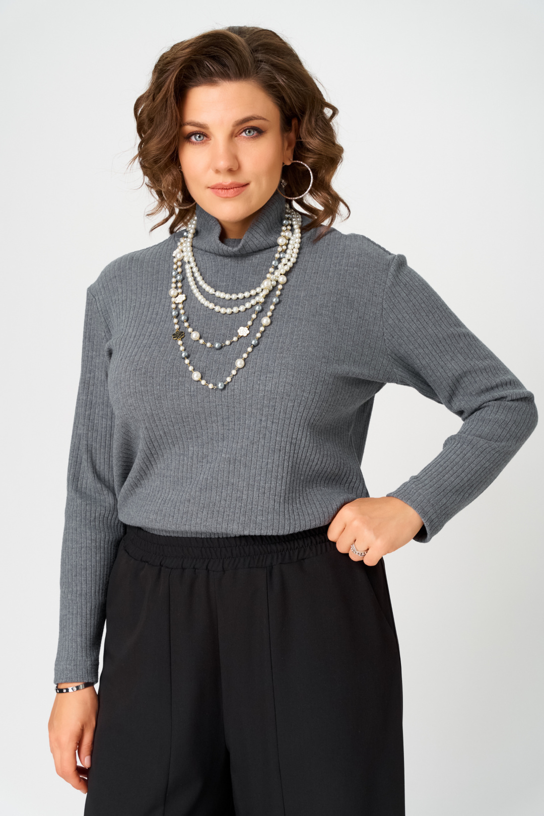 Брюки BLISS 2005 черный - фото 3