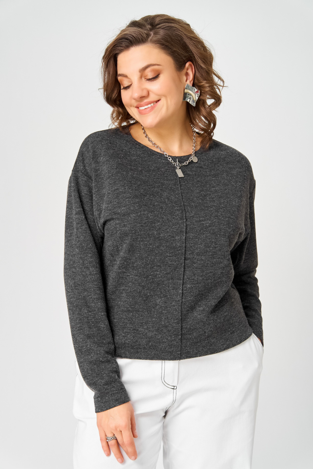 Джемпер BLISS 4234 черный - фото 1