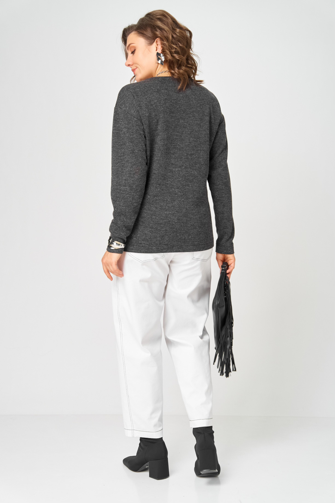 Джемпер BLISS 4234 черный - фото 2