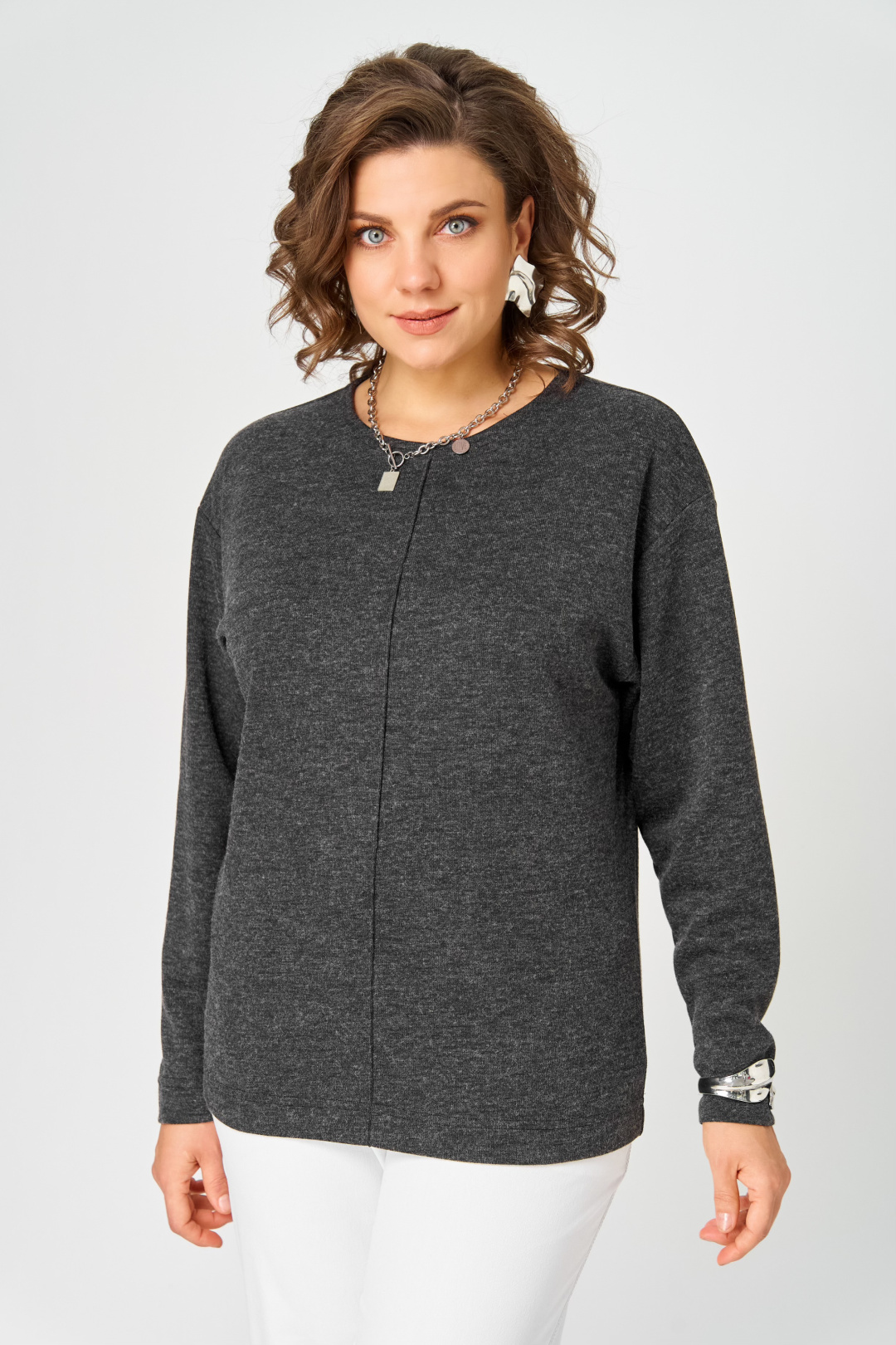 Джемпер BLISS 4234 черный - фото 6